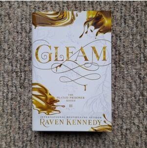 Gleam Hardcover Book with Gold Accents